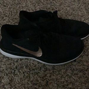 Nike rose gold Running shoes